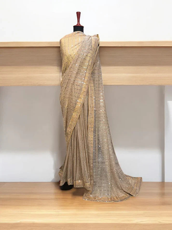 Moonlight Stitched Saree