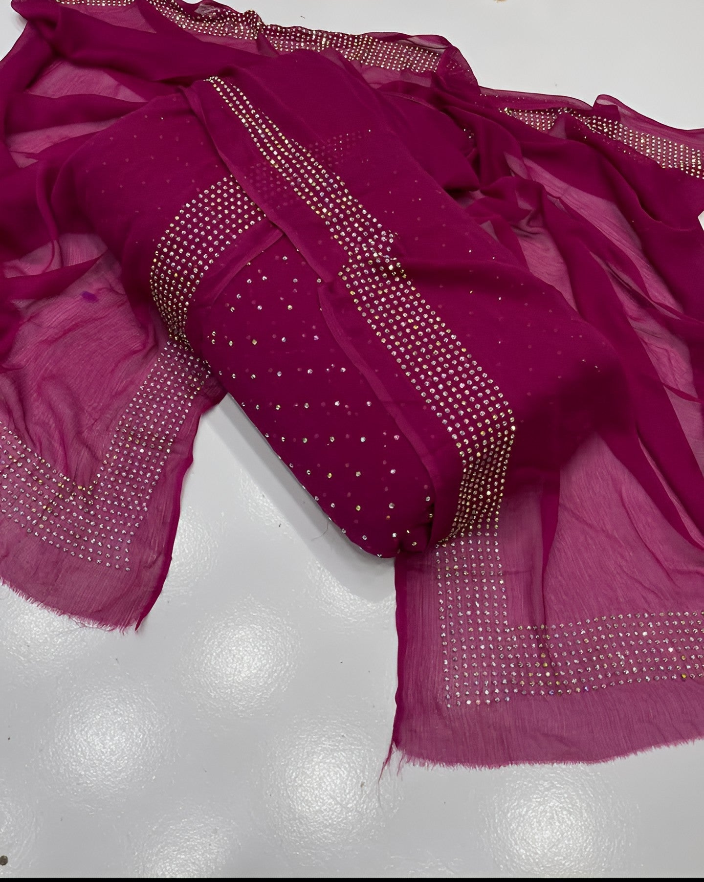 Luxury Diamond Stone Suit