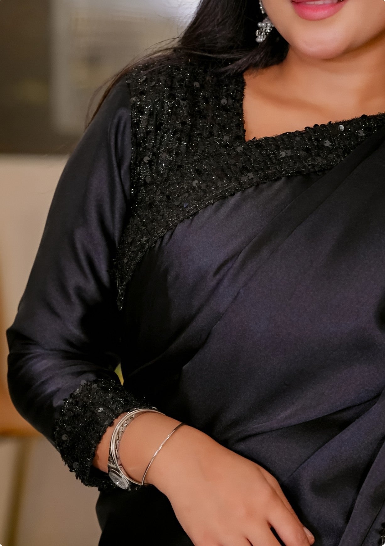 Shamoz Silk Saree - Ready to Wear Elegance