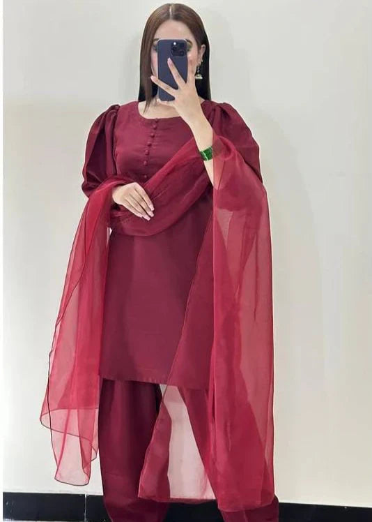 Stiched Farshi Suit