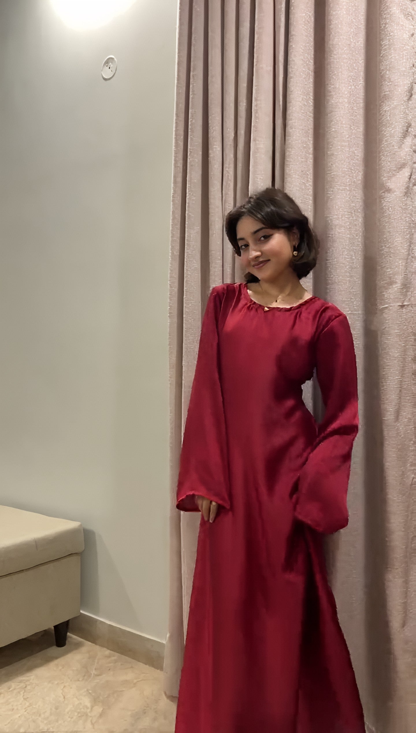 Serene Shamoze Silk 2 piece suit