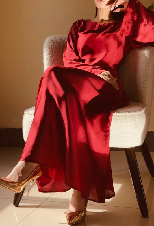 Serene Shamoze Silk 2 piece suit