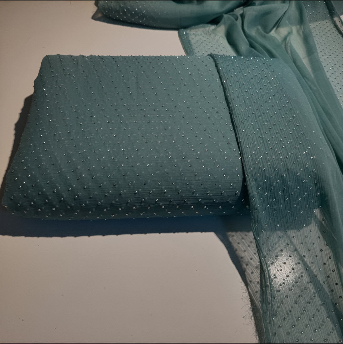 Luxury Diamond Stone Suit (Stitched)✨