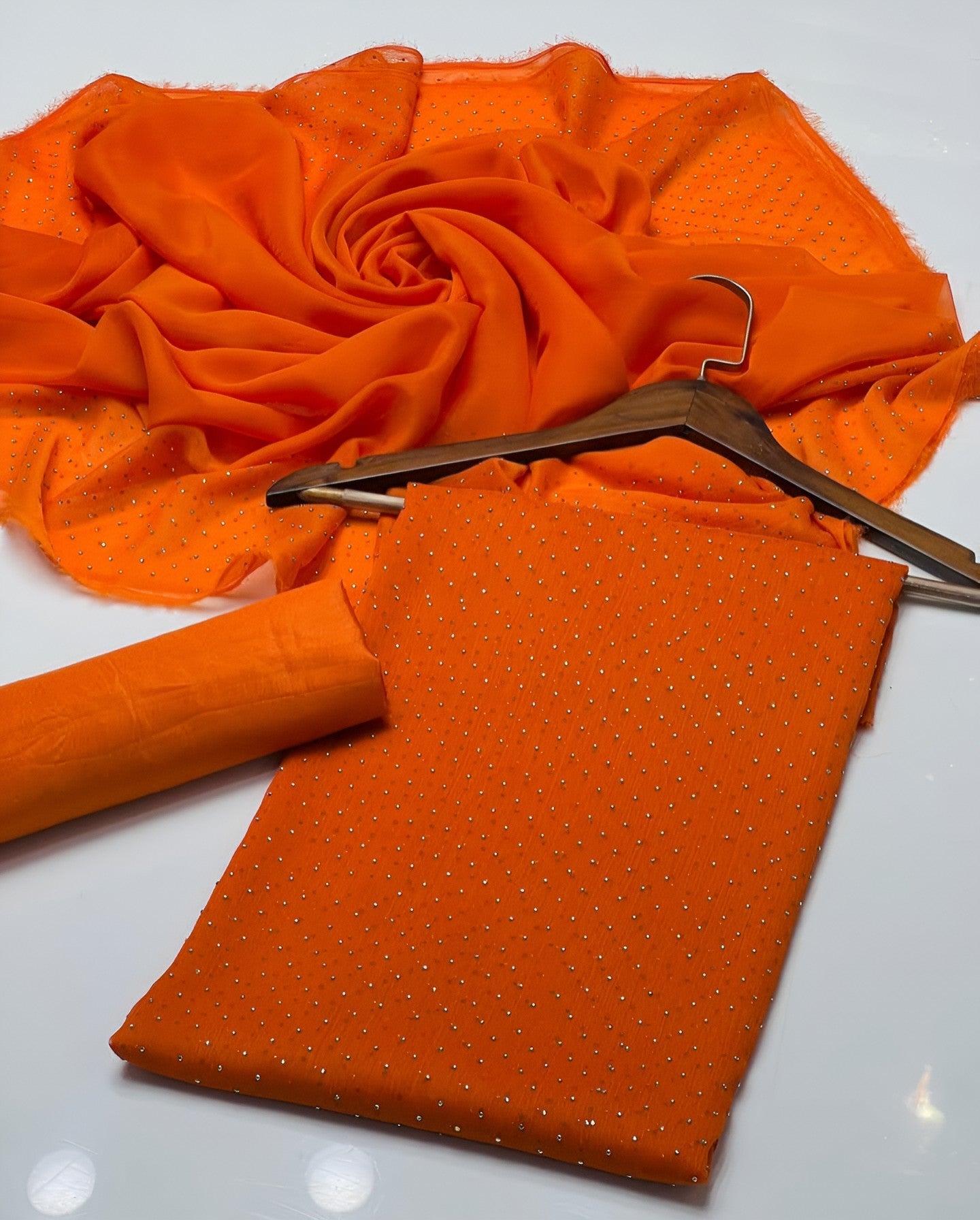 Luxury Diamond Stone Suit (Stitched)✨