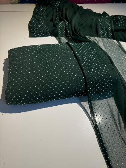 Luxury Diamond Stone Suit (Stitched)✨