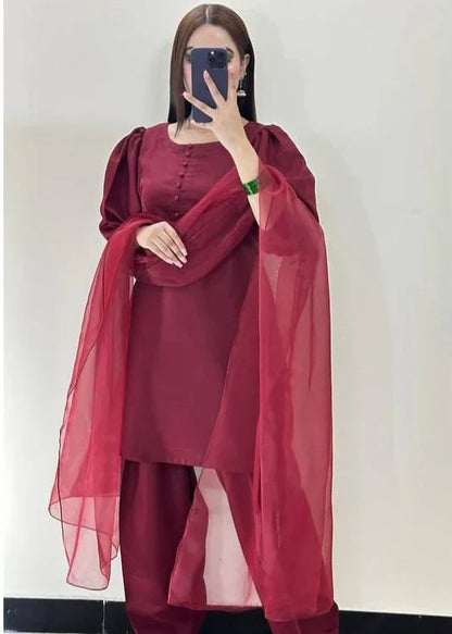 Stiched Farshi Suit