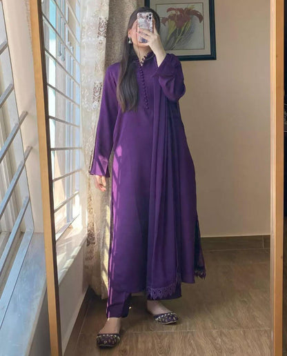 Royal Grace Long Shirt Dress