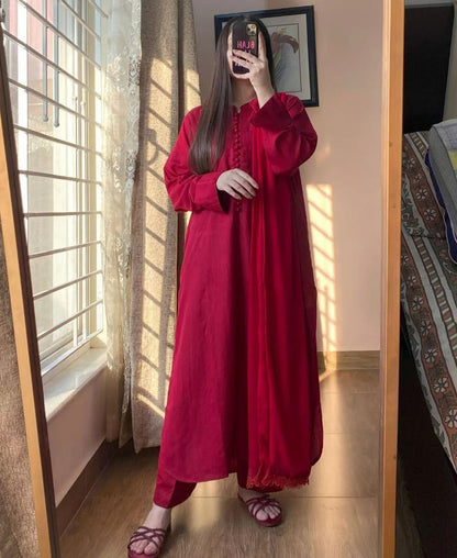 Royal Grace Long Shirt Dress